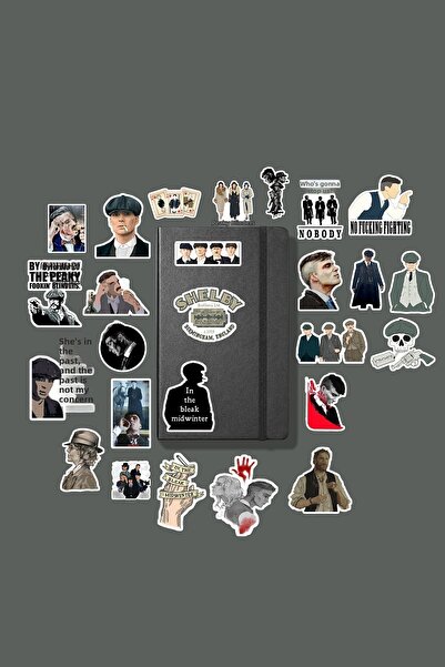 Major Selection Peaky Blinders Thomas Shelby Sticker Pack /Bullet Journal Notebook Sticker Agenda Laptop Sticker