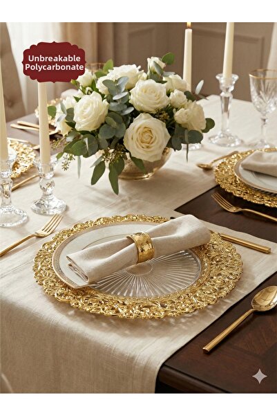 Le Paon Set de 6 bucăți de suporturi de lux de 30 cm - Serviciu american din ...