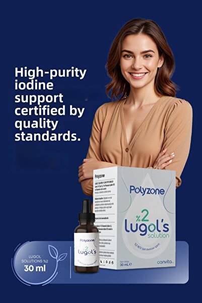 Polyzone محلول لوجول 2% 30 مل