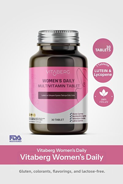 Heiluna أقراص فيتامينات متعددة يومية للنساء من فيتابيرج |   فيتامينات ب، بيتا...