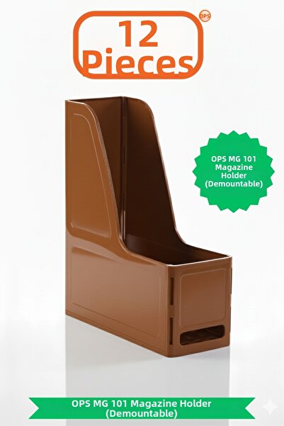 Ops Mg 101 A4 Disassembled 12-Piece Plastic Vertical Magazine Folder Archive ...