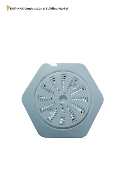 MADE Chimney Cover Glass Vent White Color |   For Ventilation, Durable and Practical