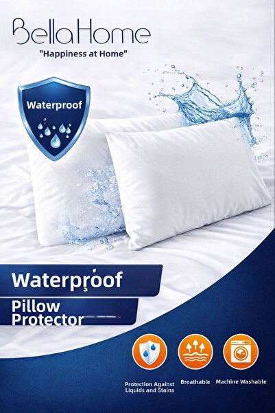 Bella Home Protector pentru perne 50x70 rezistent la lichide - cu fermoar - l...