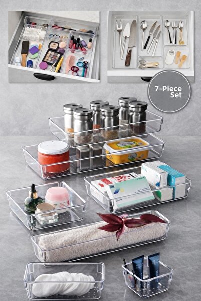 Nesto Home Organizator de 7 bucăți pentru sertar Punto Drawer