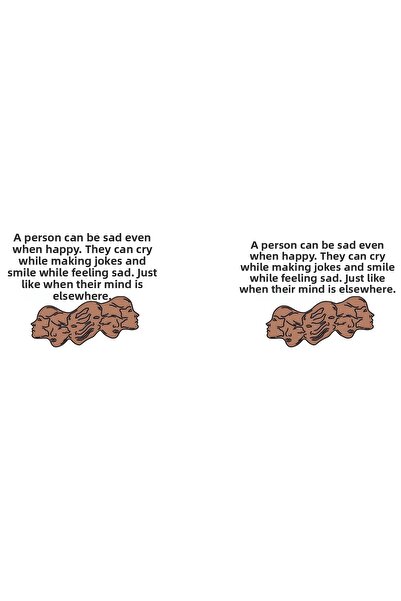 Beramussa يمكن أن يكون الإنسان حزينًا حتى عندما يكون سعيدًا، كوب ذو معنى عميق...