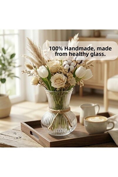 Glamis Selen Concept Striped Linea Drop Model Small Vase