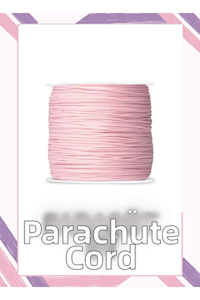 Fiyonks Atölye Bracelet Cord, Parachute Cord, 5 Meters, Macrame Bracelet Weaving Cord
