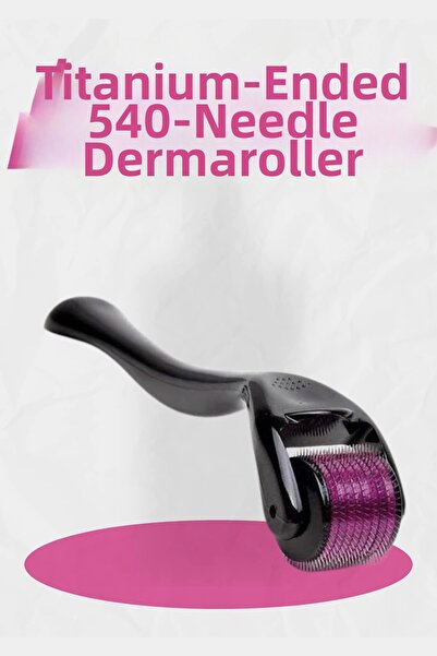 Epilons Bfs Dermaroller Titanium 540 Needles 1 mm Suitable for Hair Eyebrow B...