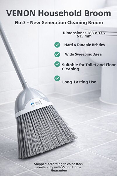 VENON مكنسة هانيملي الكهربائية 💜 فرشاة تنظيف الجيل الجديد رقم 3 💜 188×37×61...