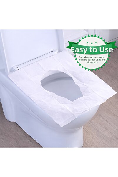 NutraBella غطاء مرحاض للاستخدام مرة واحدة، ناعم، صحي، محمول للسفر، الفنادق، ا...