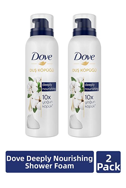 Dove Depply Nourishing Shower Foam 200 ml X 2 Pieces