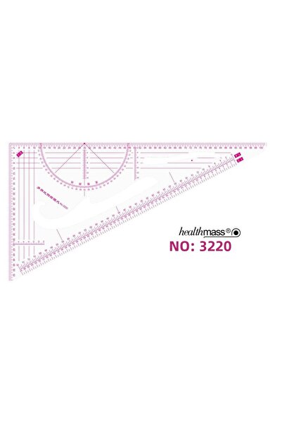 Liva Craft Rigle de design de modă cu curbă franceză - 7 tipuri de rigle Riga