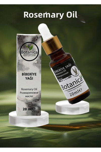 botanica 100% Pure Rosemary Essential Oil 20 ml - Anti-Hair Loss and Fast Growth Aid Care