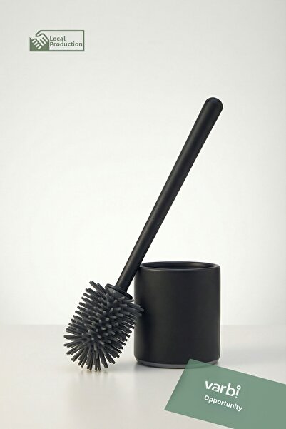 Varbifırsat مجموعة فرشاة المرحاض ذات الرأس السيليكوني - فرشاة تنظيف المرحاض و...