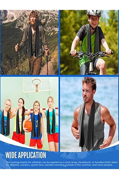 mrtbilisim Ψύξη Πετσέτα για Αθλητή - Ψυχρή Πετσέτα, 80x35 cm Ψύξη, Πετσέτα