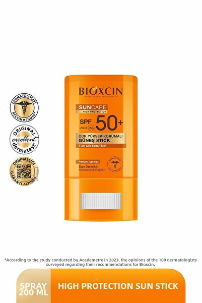 Bioxcin Opaľovacia tyčinka SPF 50 s vysokou ochranou pre citlivé oblasti