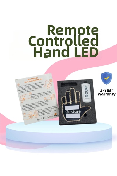 Twin Store High Visibility Car Gesture Light – 3-Mode Led Rear Window Accesso...