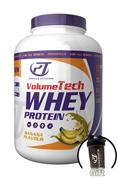 PT SPORTS&NUTRITION بروتين مصل اللبن بنكهة الموز - 2400 جرام - 60 حصص