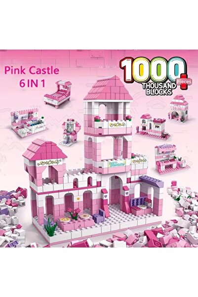hak-iş oyuncak Boxed 1000 Piece Villa Block Set