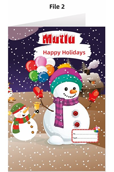 şahane parti Development Report Snowman Themed New Curriculum Report Cover 20...