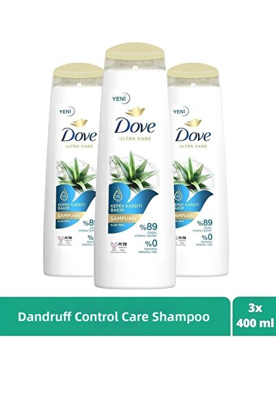 Dove شامبو للعناية ضد القشرة × 3