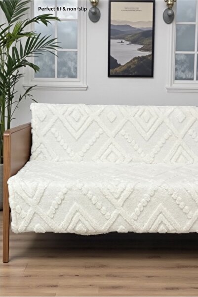 VESSİNOHOME Nordic Style Sofa Cover Non-Slip Sofa Slipcover Washable, Easy-Cl...