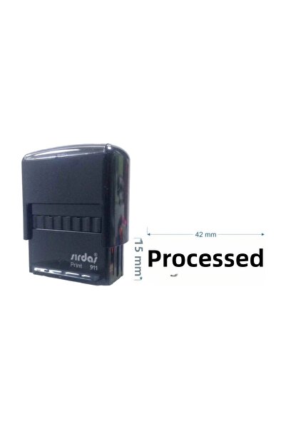 Sırdaş 912 Stamp Black Machine شعرة سوداء مع كتابة "مثل الأصل"