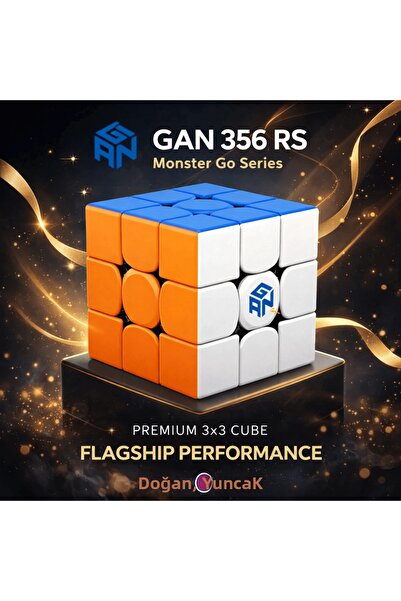Doğan Oyuncak Dünyası Professional Gan Cube Gan356 Rs 3X3 Cube - Gan 3X3 Brai...