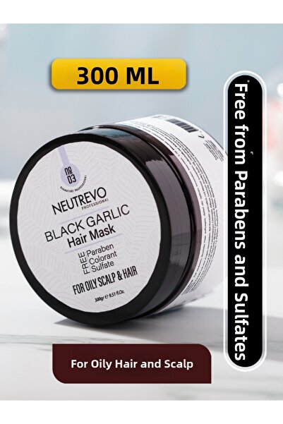 Neutrevo Professional No:3 Black Garlic Series Balancing and Purifying Hair C...