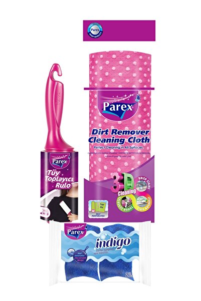 Parex Rolă premium pentru colectarea părului, rolă pentru îndepărtarea murdăr...