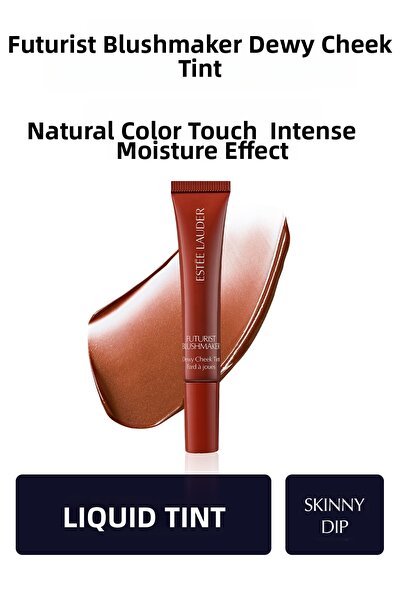 Estee Lauder Futurist Blushmaker Dewy Cheek Tint Likit Allık - Renk: Skinny Dip