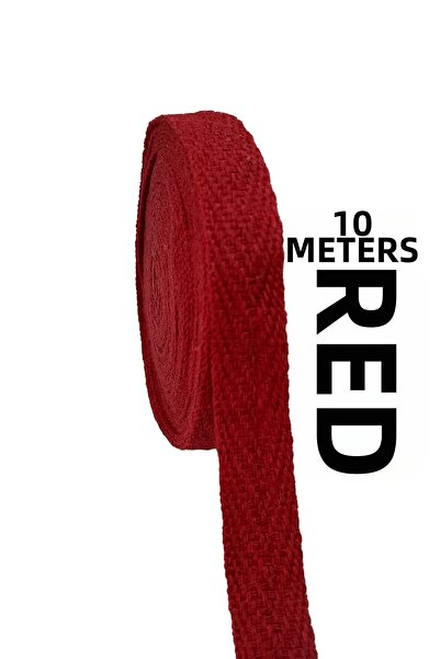 BİGÜMEX 10 метра дължина, 1 сантиметър ширина, екстра за тясна тъкана панделк...