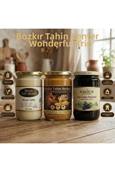 Hakbur Bozkır Yöresel مركز طحينة بوزكير: طحينة بيضاء ثلاثية رائعة - طحينة الس...