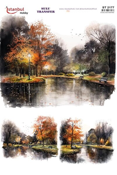 İstanbul Hobi Water Transfer Paper 25X35Cm St-2177