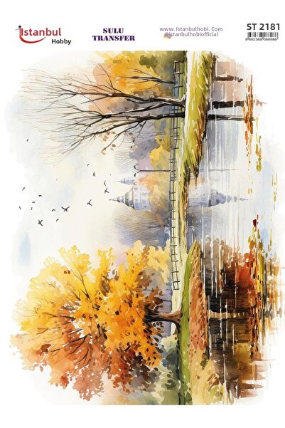 İstanbul Hobi Water Transfer Paper 25X35Cm St-2181