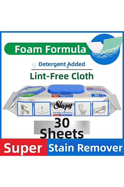 Sleepy 5 قطع من مناشف تنظيف الأسطح الممتازة لإزالة الكلس، 30 قطعة
