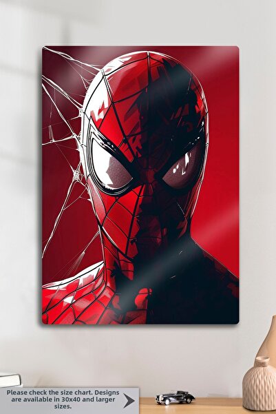 DekorHane Metal Print Marvel Bright Wall Painting - Spiderman Spiderman
