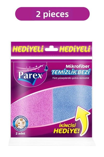 Parex Microfiber Gift Cleaning Cloth Double Pack