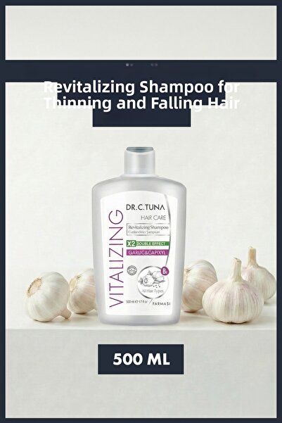 Farmasi دكتور سي تونا - شامبو منعش للثوم والكابيكسل 500 مل