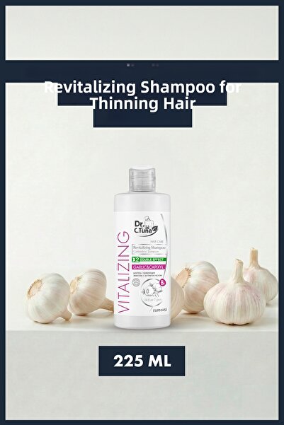 Farmasi د. سي. شامبو منشط بالثوم والكابيكسيل للشعر المتساقط 225 مل