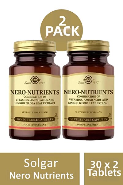 Solgar نيرو نيوترينتس 30 قرص 2 قطعة