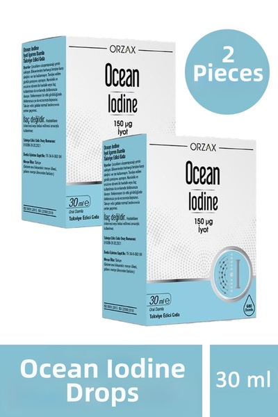 Ocean قطرات اليود 30 مل 2 قطعة