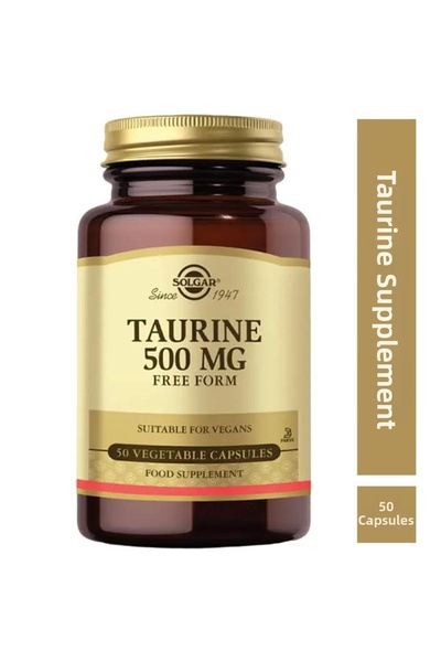 Solgar تاورين 500 ملغ 50 كبسولة