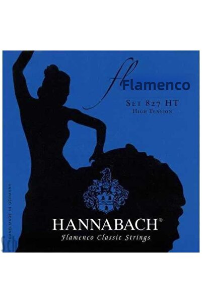 Hannabach 827Ht Flamenco Guitar String (High Tension) |   Bright and Sharp Tone