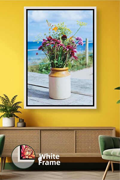 KOSS Dijital Decor de perete pentru sufragerie și bucătărie, cu vedere la mar...