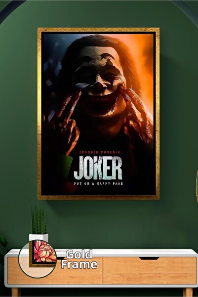 KOSS Dijital Joker Joaquin Phoenix Decor Decorare tematică de cinema Pictură ...