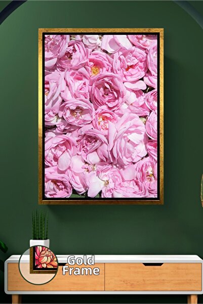 KOSS Dijital Trandafiri roz Decorare de perete pentru sufragerie și dormitor ...