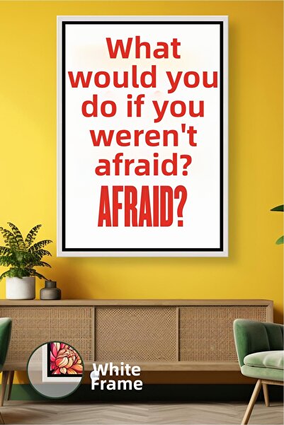 KOSS Dijital Tablou de perete cu citate în engleză care încurajează, orientat...