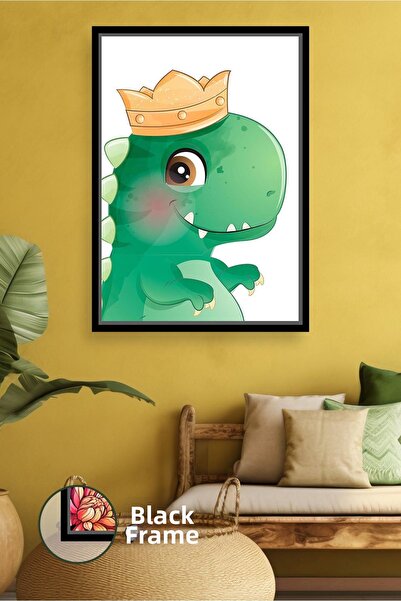 KOSS Dijital Decorare adorabilă pentru camera copiilor cu figurină de dinozau...