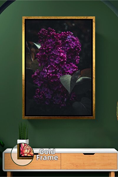 KOSS Dijital Pictură pe pânză înrămată, în tonuri adânci, cu textura naturală...